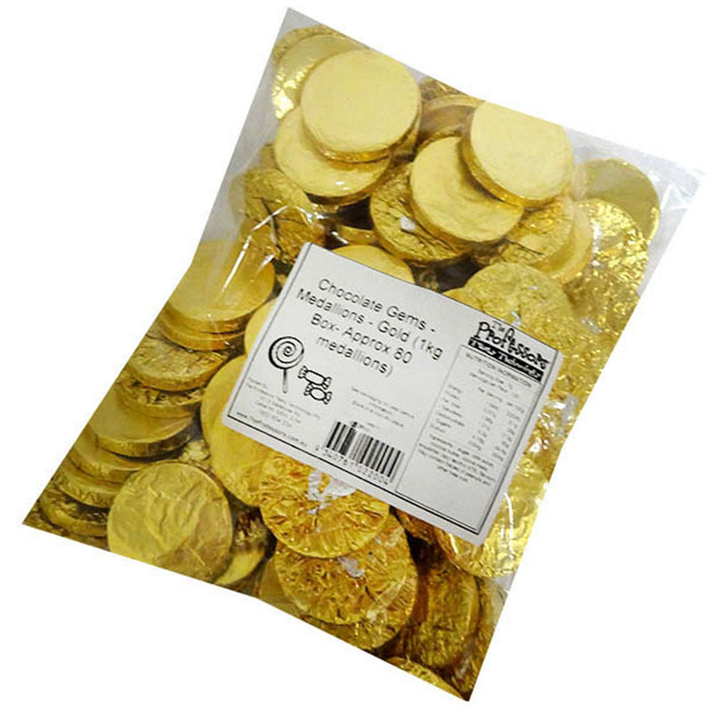  Medallones de Gemas de Chocolate 1kg