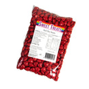 Doces guloseimas grandes corações de chocolate 1 kg