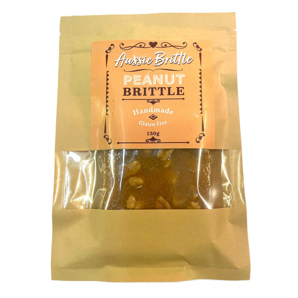 Aussie Brittle Peanut Brittle 130g