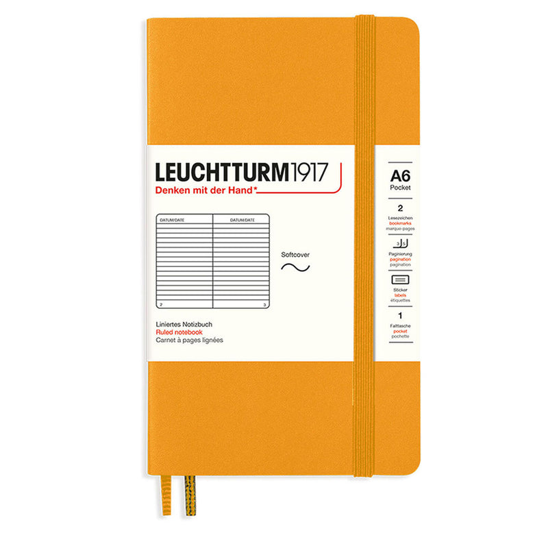 Leuchtturm Softcover Ruled Notebook A6