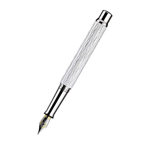 Otto Hutt D4 Plat-Plated Fountain Pen