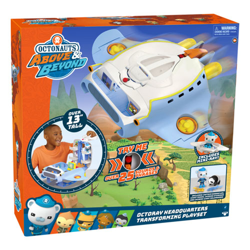 Octonauts Above & Beyond Octoray Headquarters Playset