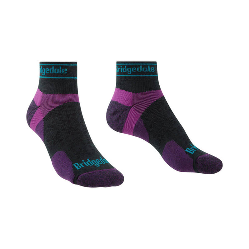 Merino Sport Women Sport Low Socks (morado)