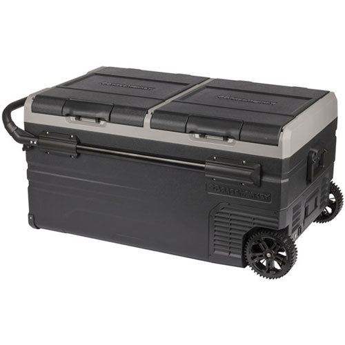 Portable Low Profile DualZone Fridge/Freezer w/ Wheels