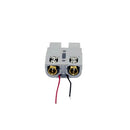 2-Pole Connector with Screw Terminals & LED Indicator 50A