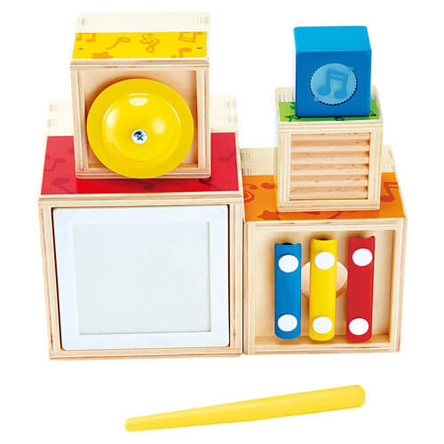 Hape Stacking Music Set Sensory Toy Game