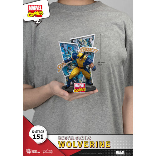 Beast Kingdom D Stage Marvel Comics Wolverine Figure