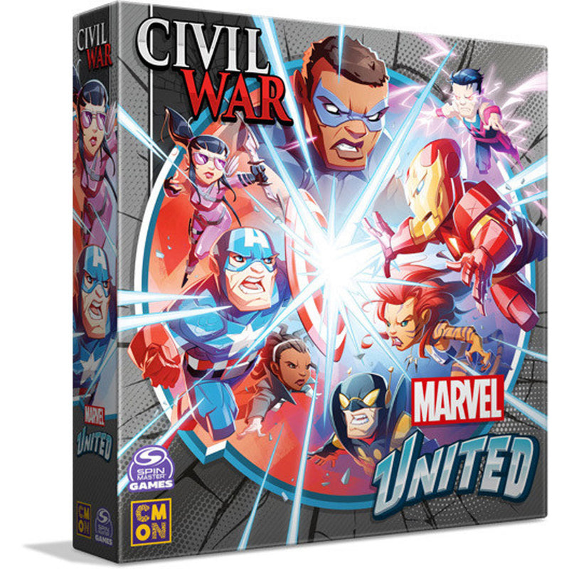 Marvel United Civil War Strategy Game