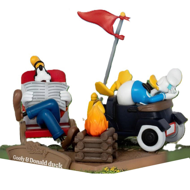 BK D Stage Campsites Series Goofy & Donald Duck Figure