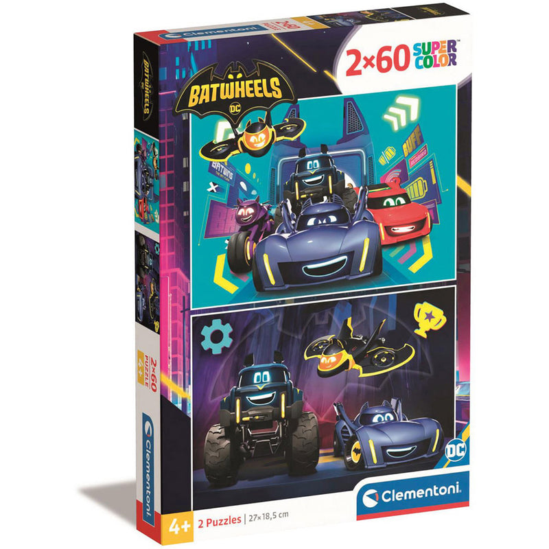 Clementoni Batwheels 2x Puzzle