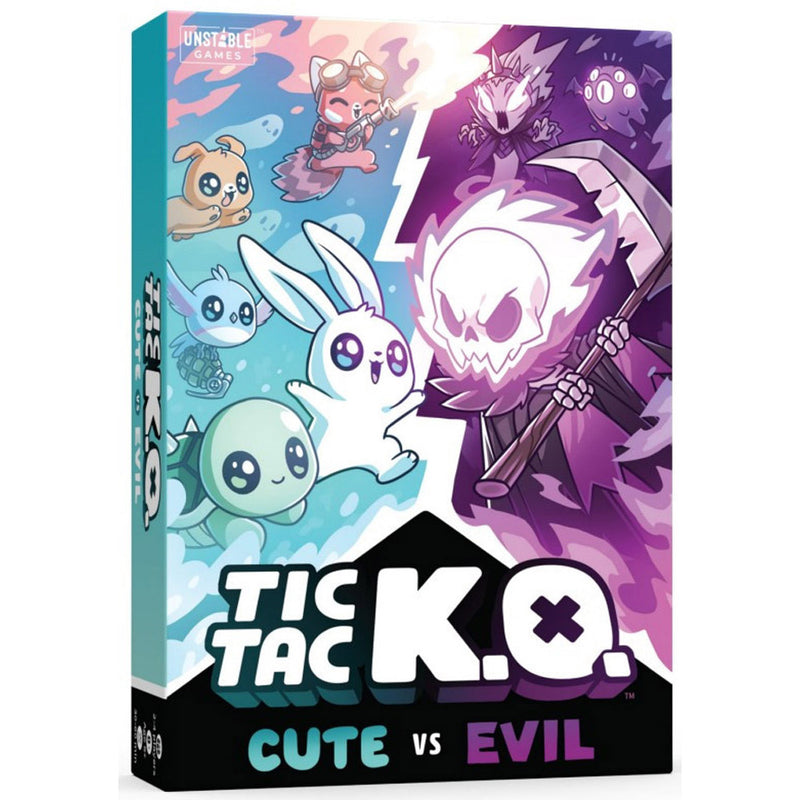 Tic Tac KO: Cute vs Evil Strategy Game