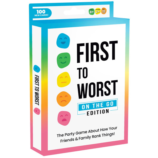 First to Worst Tuckbox Party Game