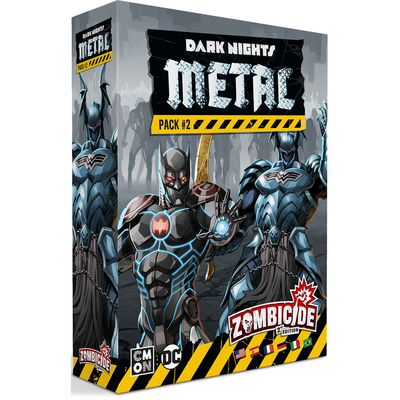  Paquete de metal de noche oscura de Zombicide 2.ª edición