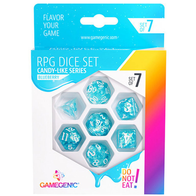 GameGenic Candy Like Series RPG Dice Conjunto 7pcs