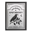 Old Raven Apothecary Mirrored Wall Art