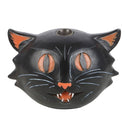 Black Cat Backflow Resin Incense Burner