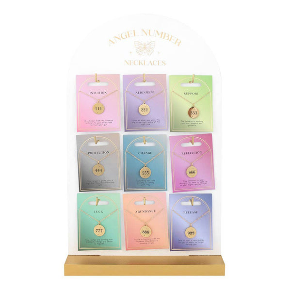 Angel Number Necklaces (Set of 45)
