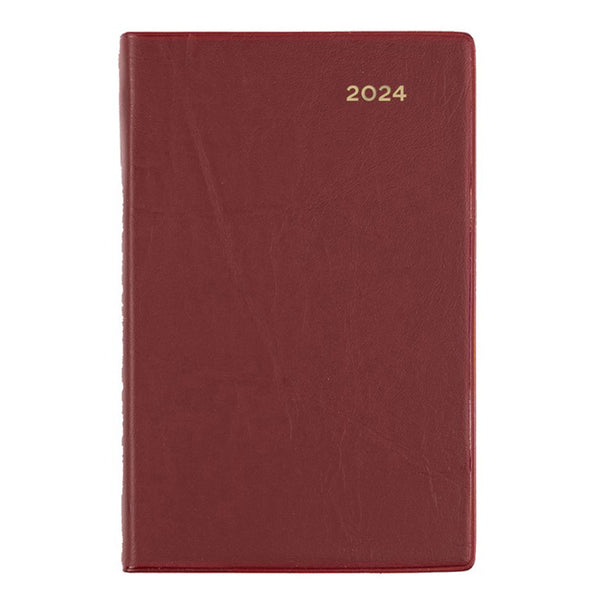 Collins Debden Belmont B7R DTP 2024 Pocket Diary (C. Red)