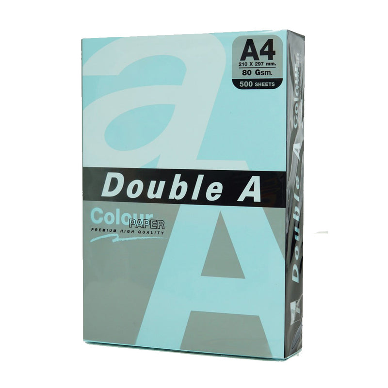 Double A A4 80gsm Pastel Colour Copy Paper 500pcs