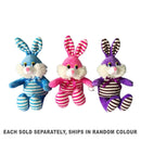 Elka Bunny Stripy Soft Toy 16cm
