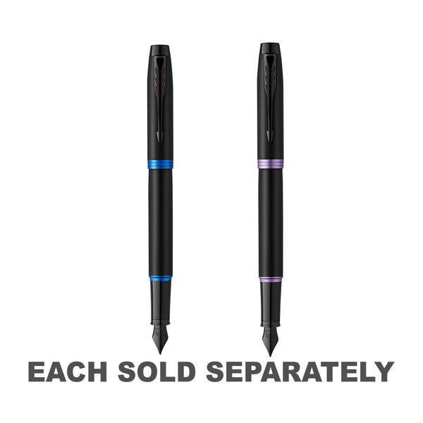 Parker IM Vibrant Rings Fountain Pen (Black)