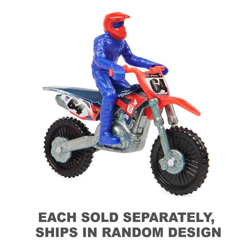  Motocicleta Supercross Diecast (estilo aleatorio de 1 pieza)