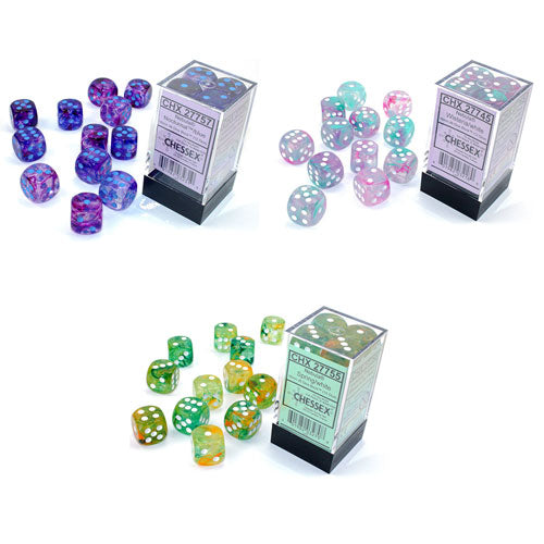 Nebula Chessex 16mm D6 Dice Block