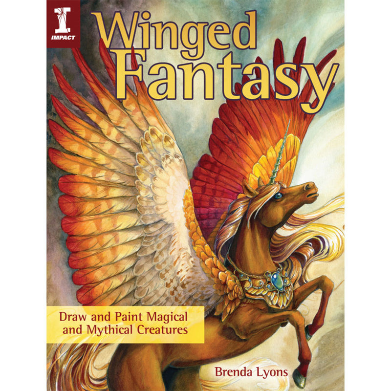 Winged Fantasy Draw&Paint Magical & Mythical Creatures Book