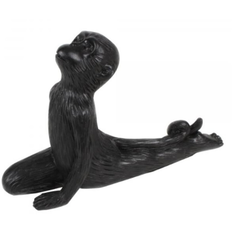 Estatueta de macaco do karma yoga