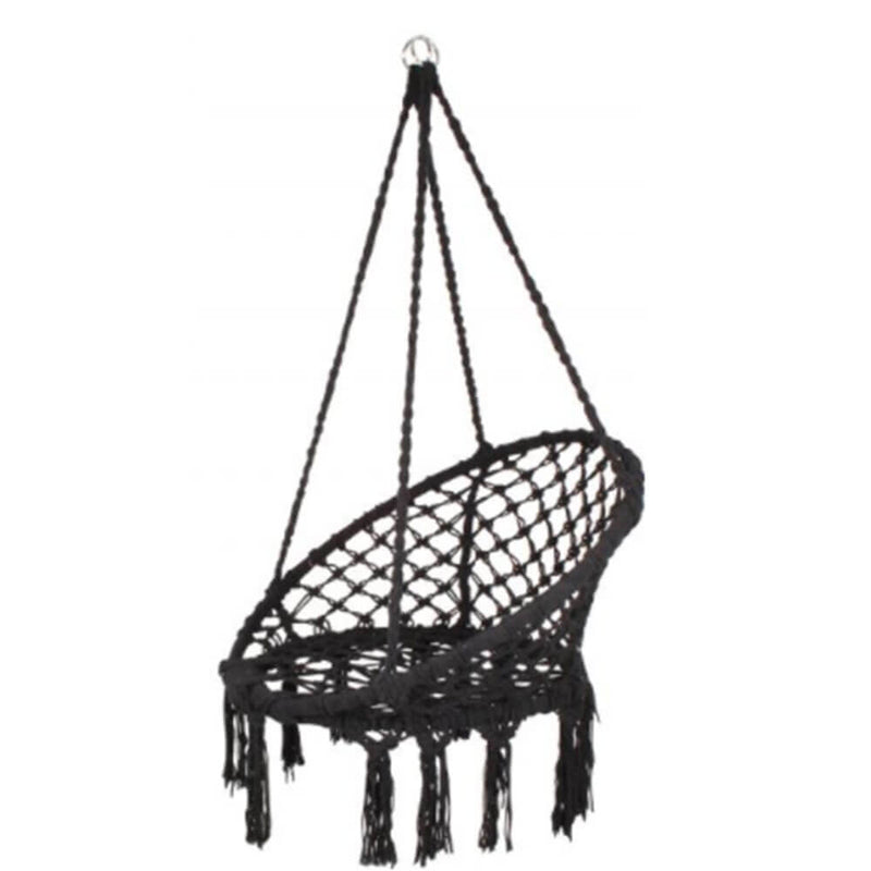 Cadeira de giro de Hammock Macrame (110x80x60cm)