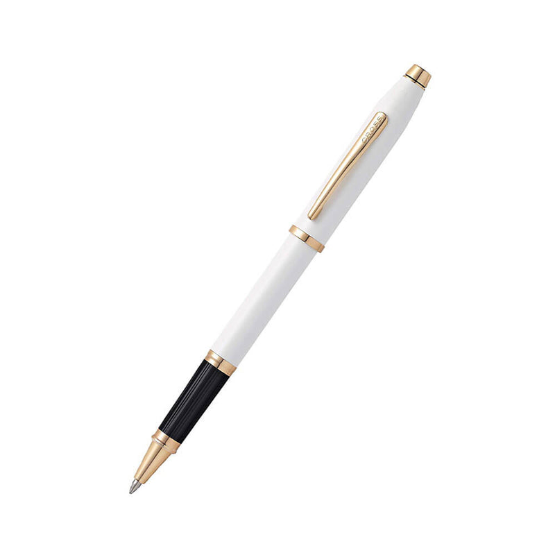 Century II caneta de ouro rosa branca perolada