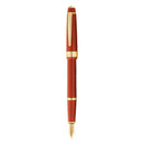 Bailey Light Gloss Fountain Pen (Burnt Orange/Gold)