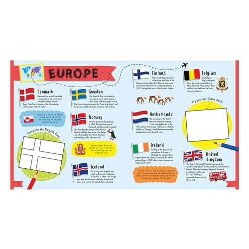 Flags of the World Activity Book