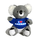 16 cm Koala con sudadera con capucha