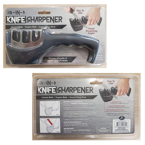 Diamond, Tungsten & Ceramic Knife Sharpener