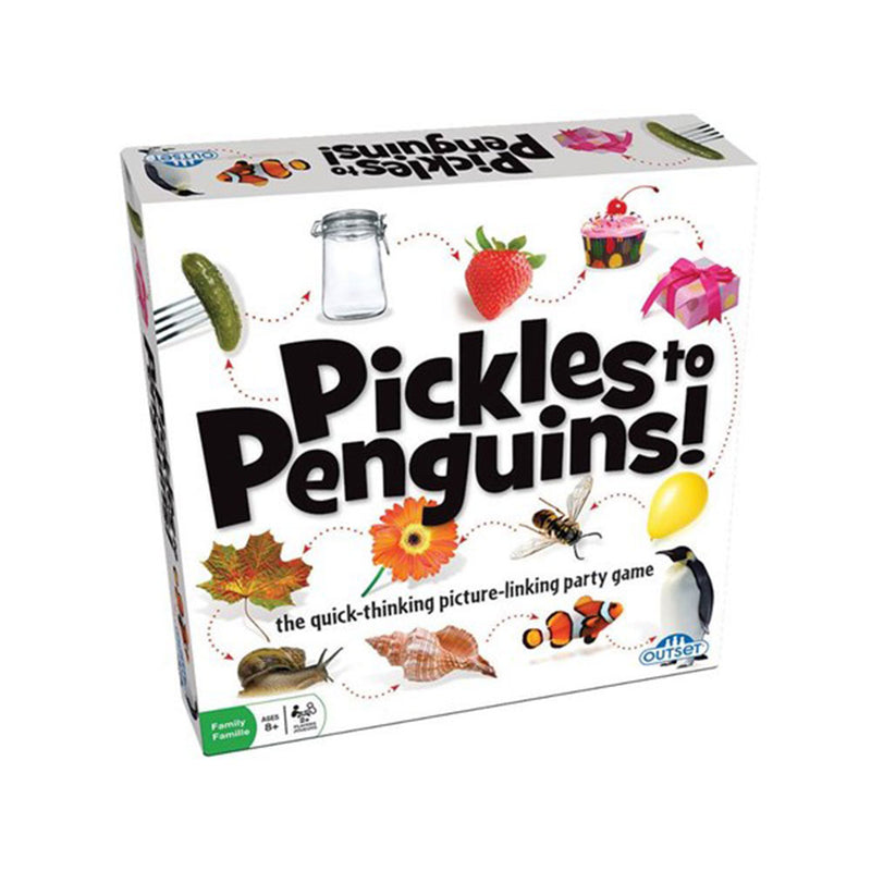  Juego de cartas de pepinillos a pingüinos