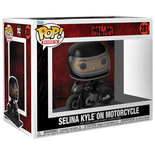 The Batman Selina Kyle on Motorcycle Pop! Ride