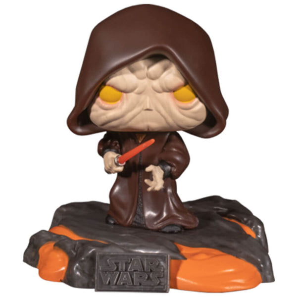 Red Saber Series: Darth Sidious Glow US Exclusve Pop! Deluxe