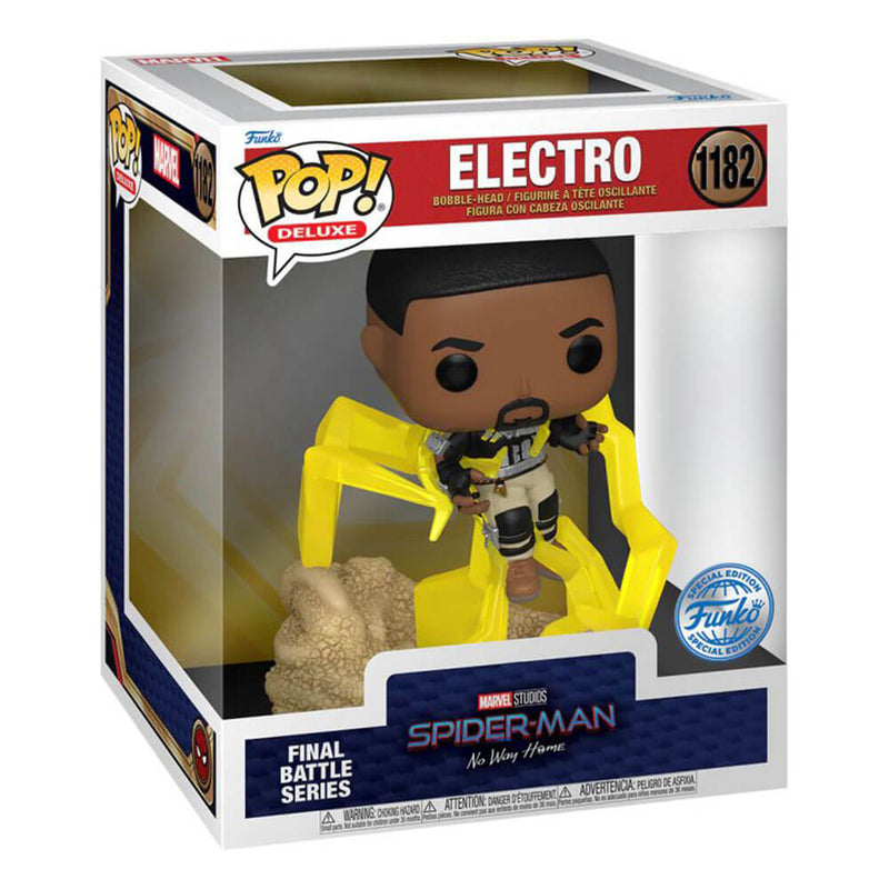 Spider-Man Electro Build-A-Scene US Exclusive Pop! Deluxe