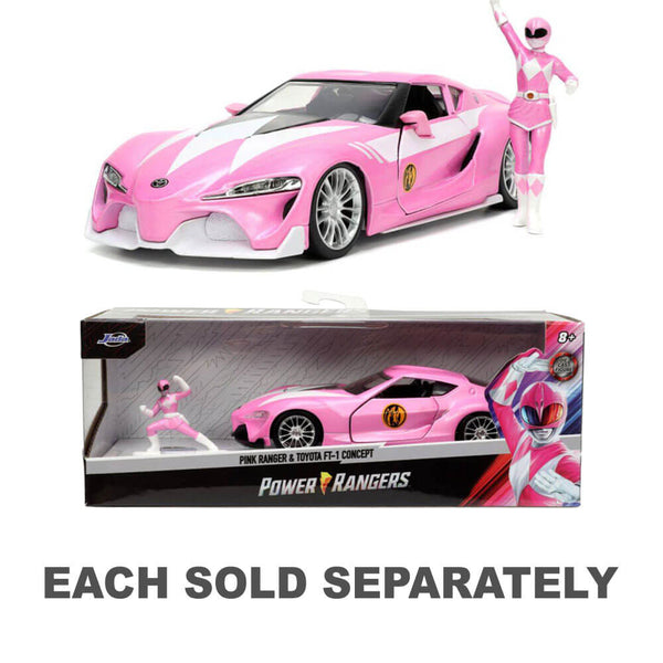 Power Rangers Toyota FT-1 with Pink Ranger