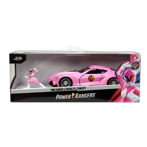 Power Rangers Toyota FT-1 with Pink Ranger