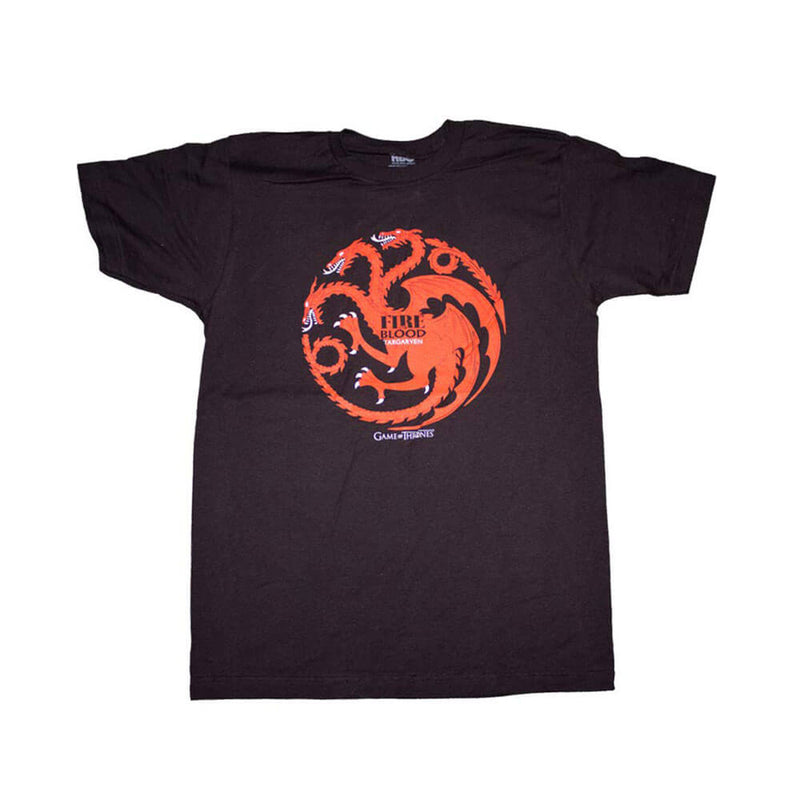  Camiseta masculina de Juego de Tronos Targaryen