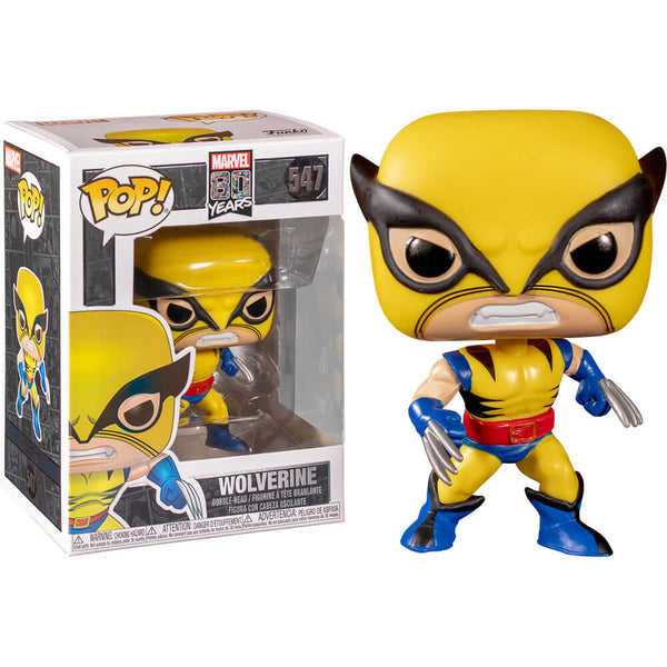 X-Men Wolverine First Appearance Marvel 80th An. Pop!