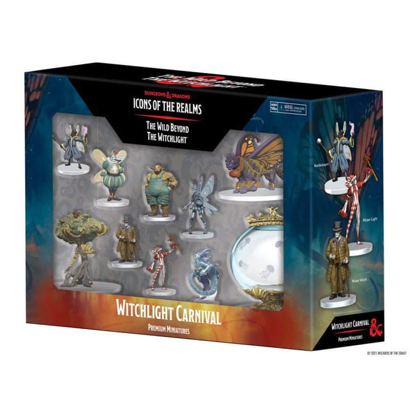  D&D Realms Iconos Luz Bruja Salvaje Set 20