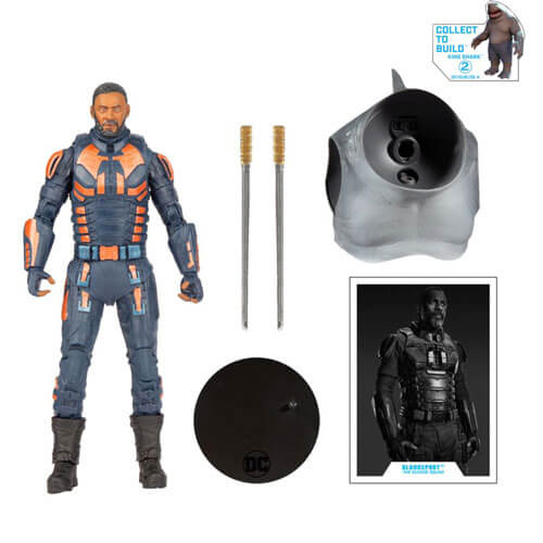 The Suicide Squad Bloodsport Unmasked 7" Action Figure