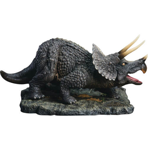 One Million Years BC Triceratops Statue