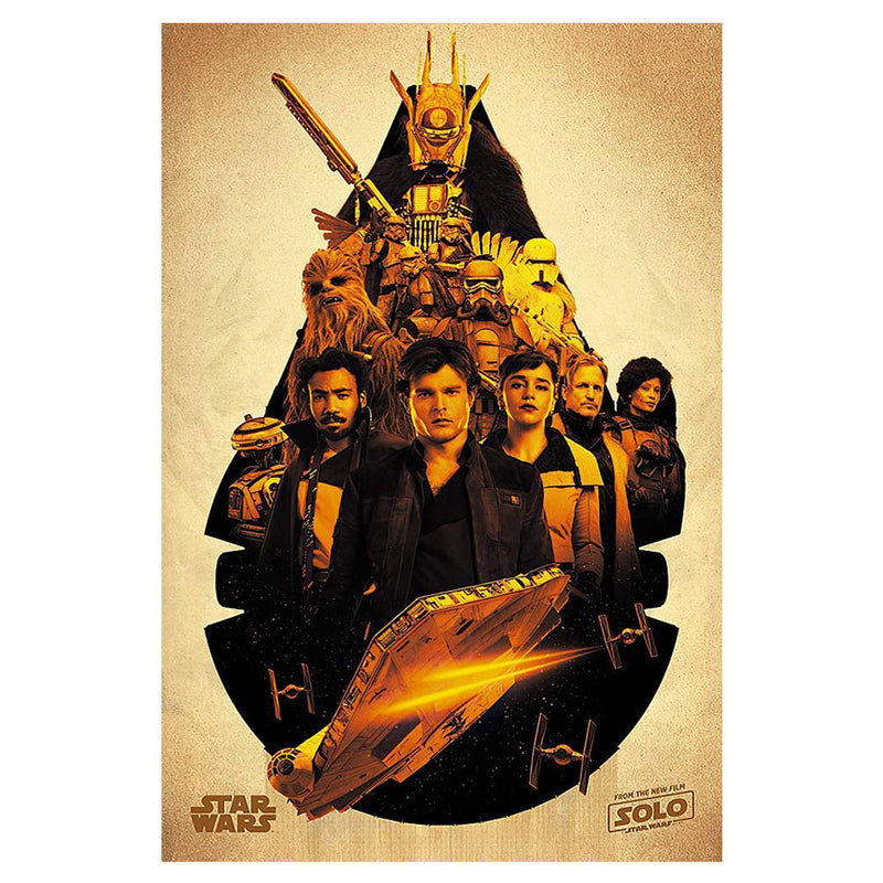  Solo una historia de Star Wars Póster