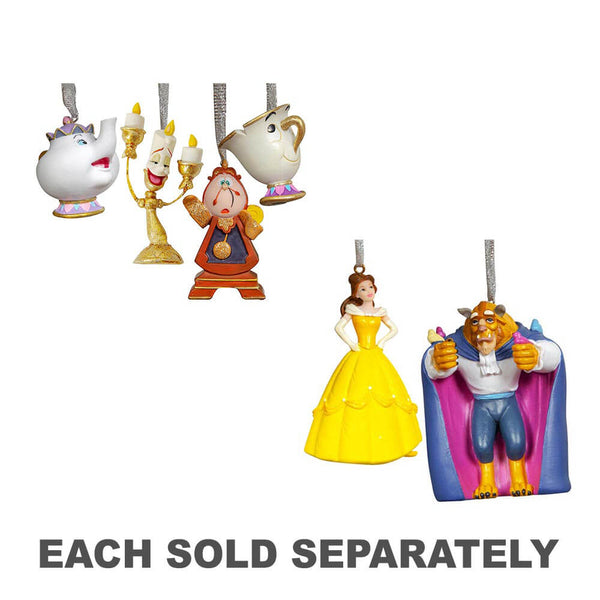 Disney Xmas Hanging Ornament Beauty and The Beast