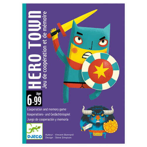 Djeco Hero Town Card Game