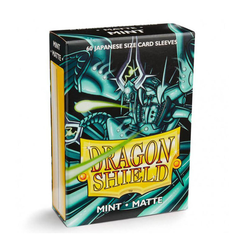  Fundas para tarjetas japonesas mate Dragon Shield, caja de 60